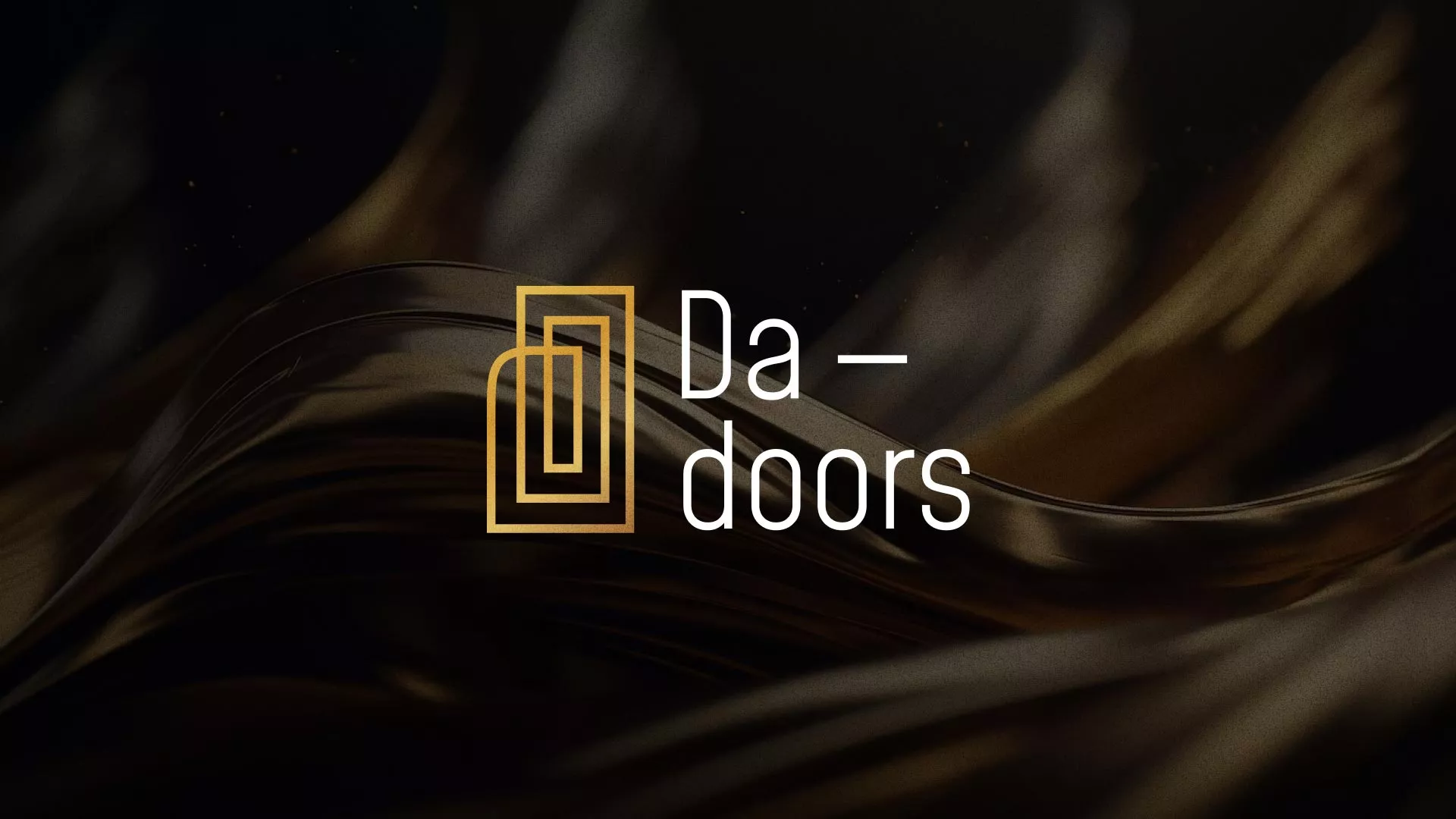 Разработка логотипа для компании «DA-DOORS» в Коммунаре